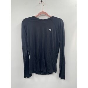 NWT Oner Active Seamless Fitted Top Women's Small Black Long Sleeve Pullover
